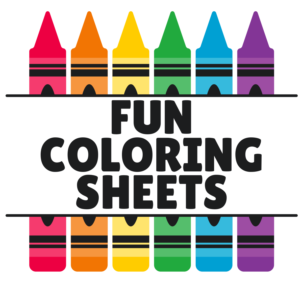 Fun Coloring Sheets Logo