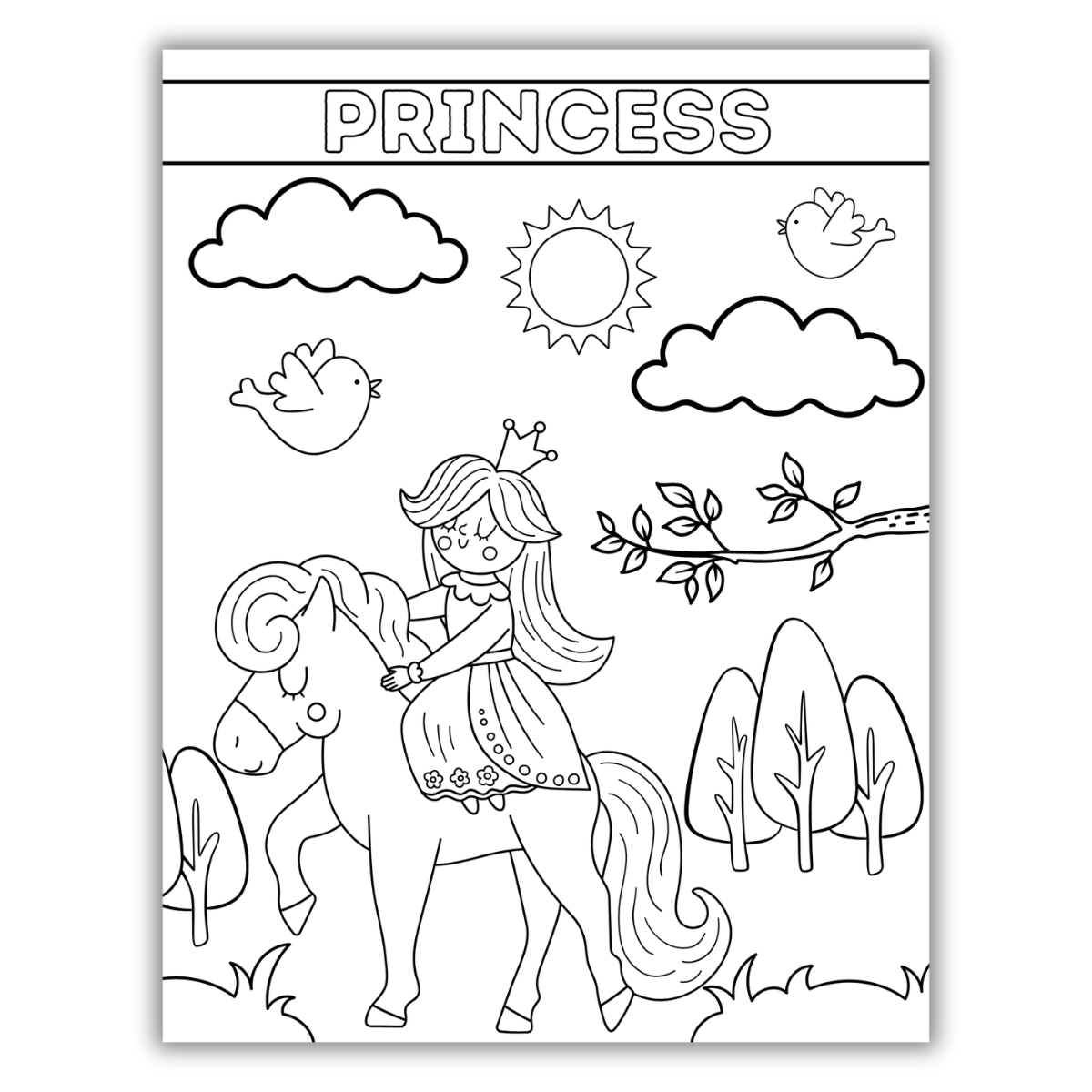 Fairy Tales Coloring Pages