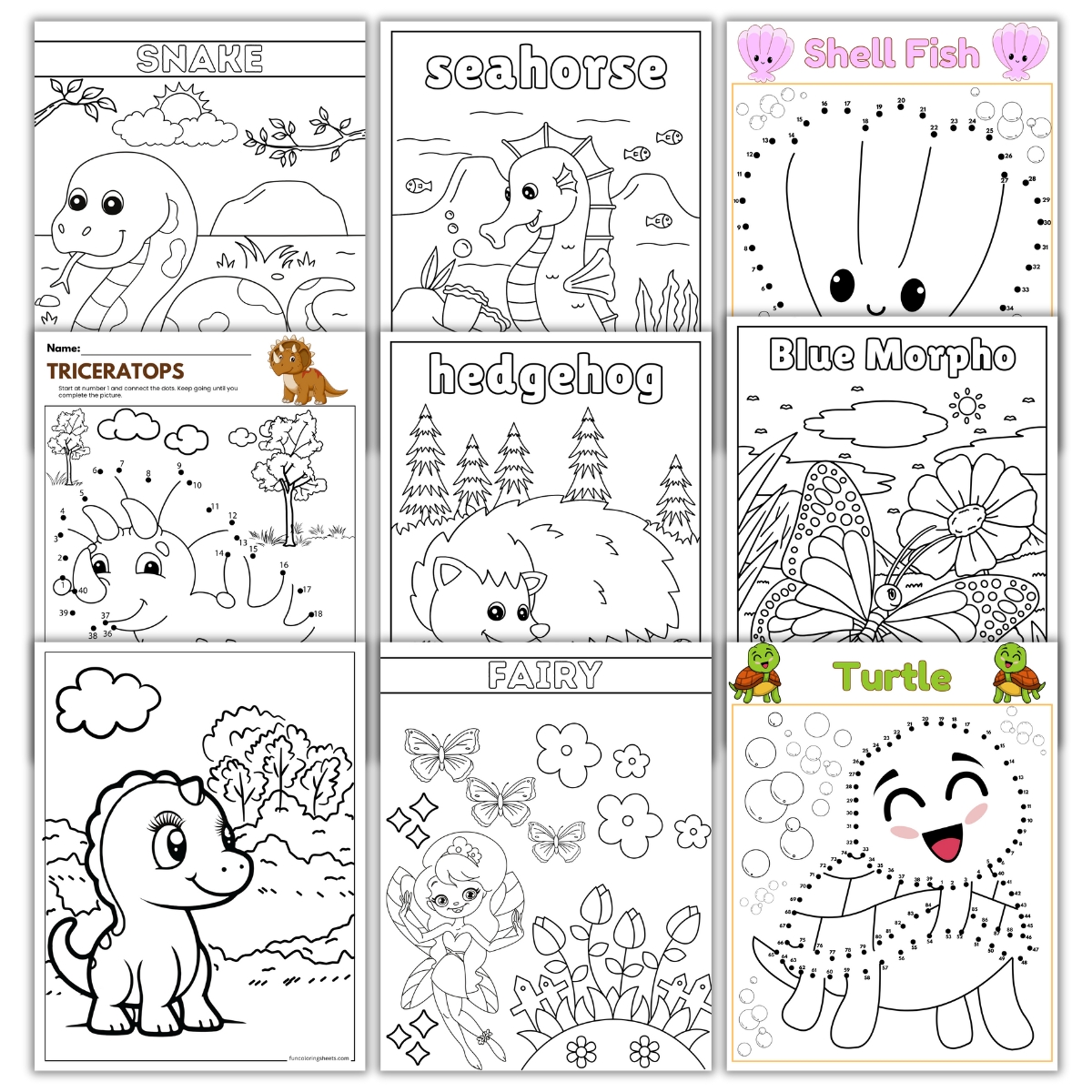 Animal Coloring Pages roundup