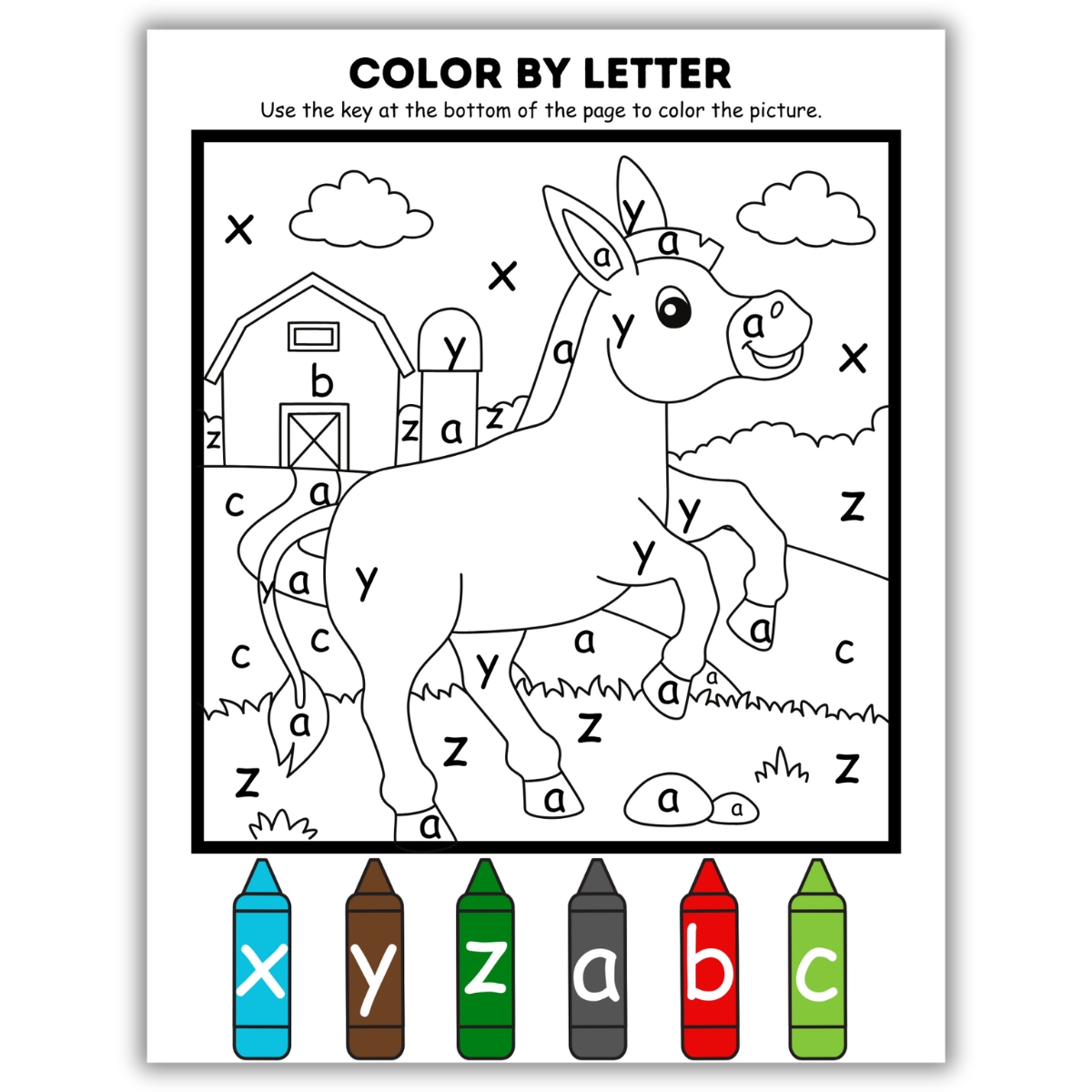Color by Letter