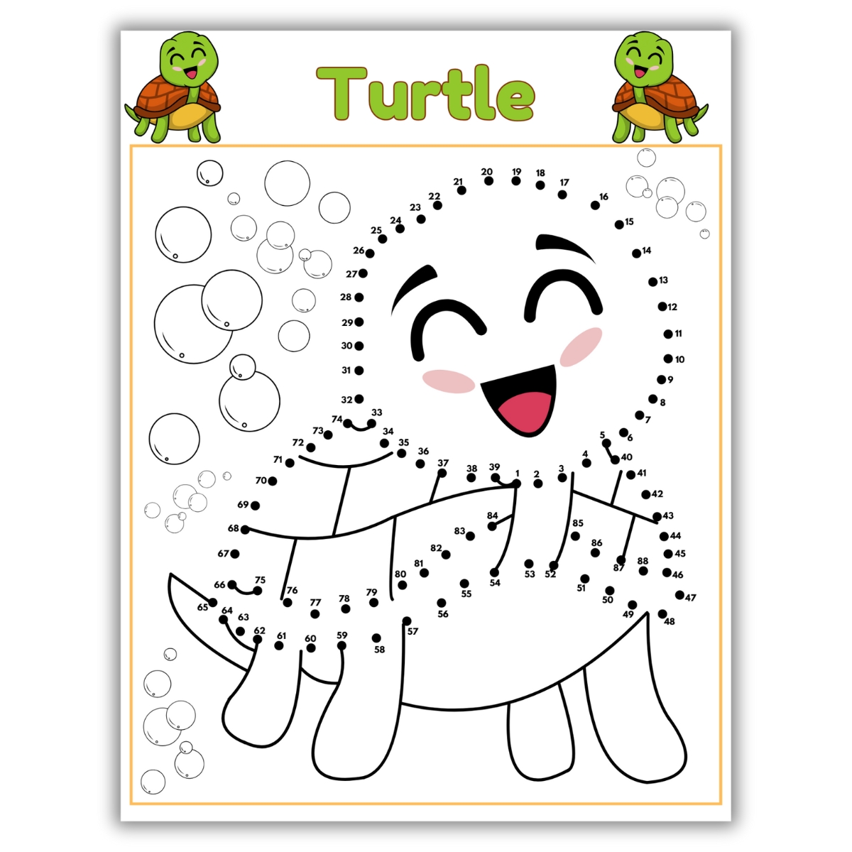 Sea Life Dot to Dot Pages