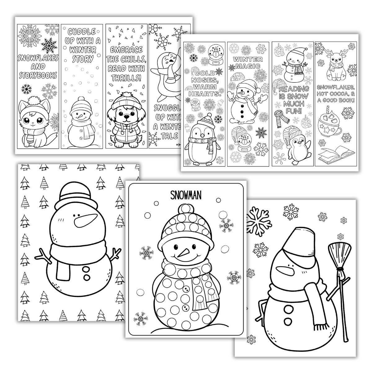 Winter Coloring Pages