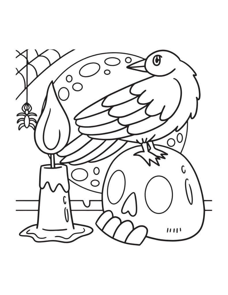 halloween bird