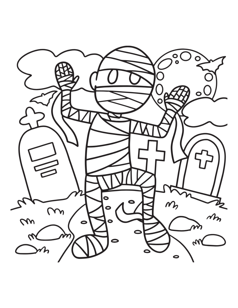 halloween mummy