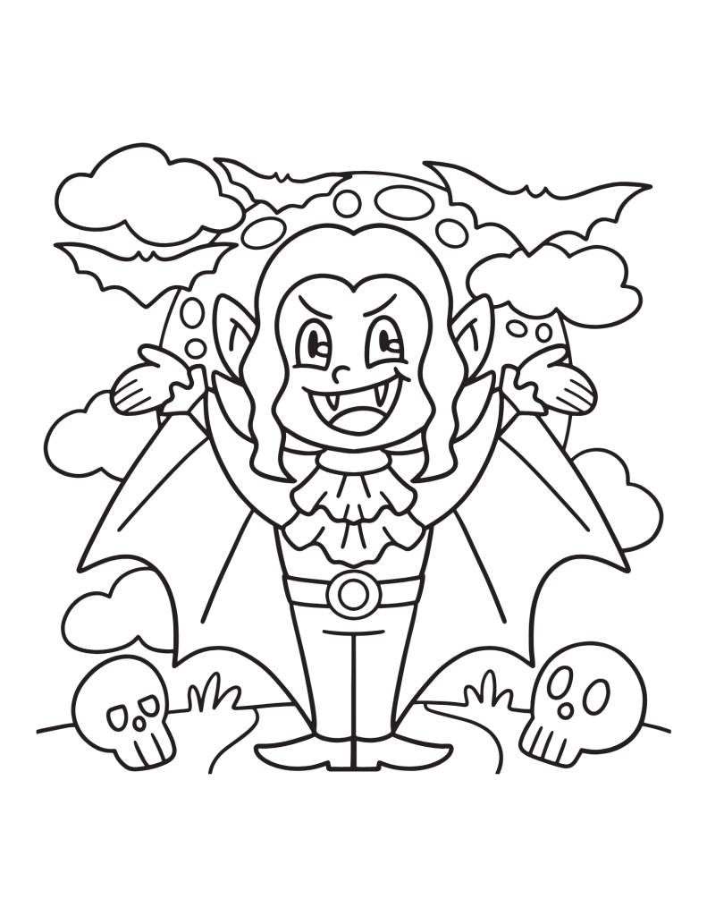 halloween vampire