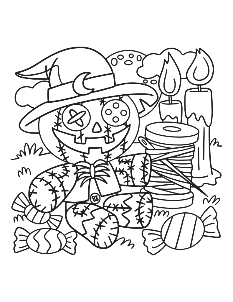halloween voodoo doll