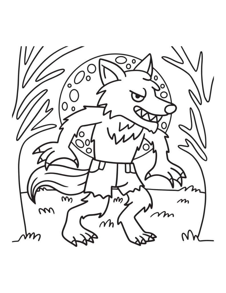 halloween wolf