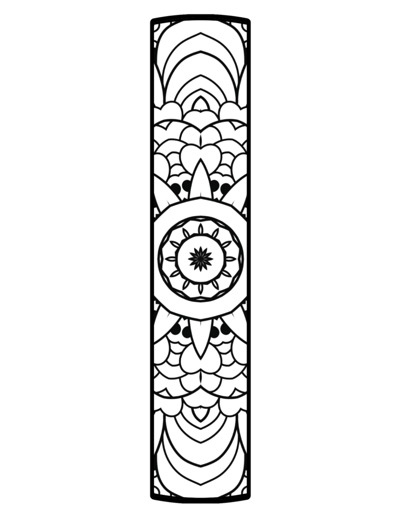 Mandala Letter I