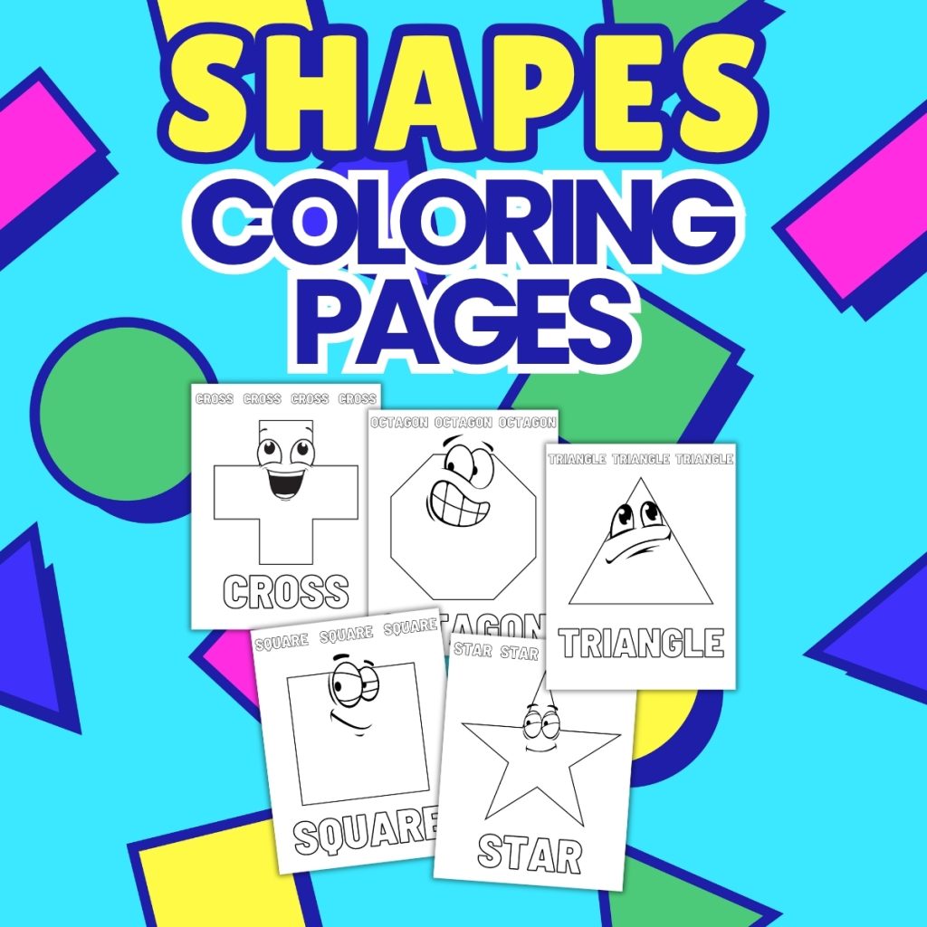 Shapes Coloring Pages