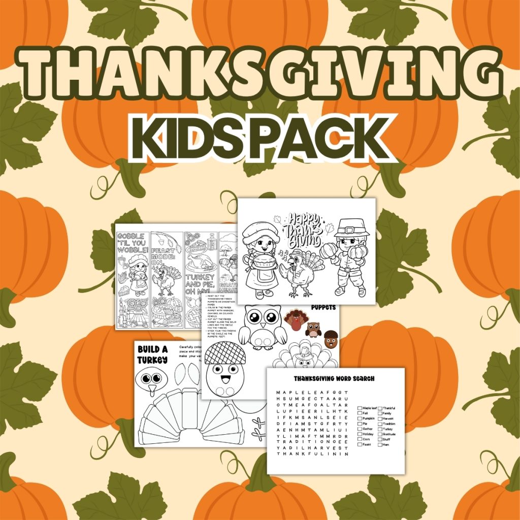 Thanksgiving Kids Pack