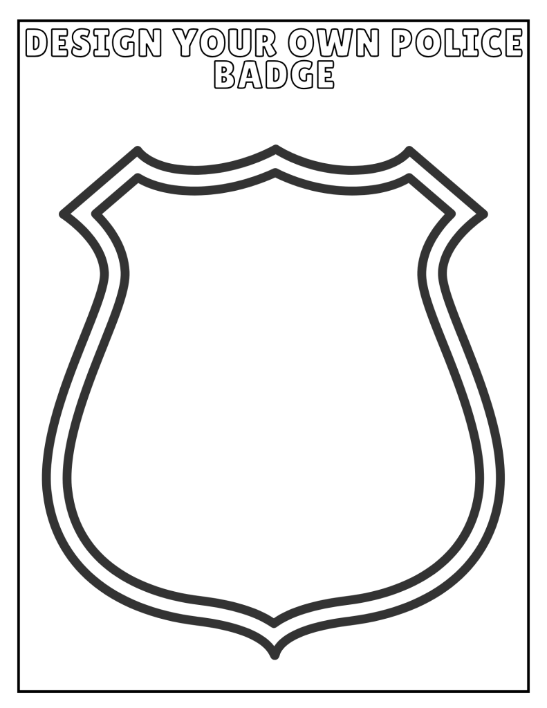 Design Your Own Police Badge