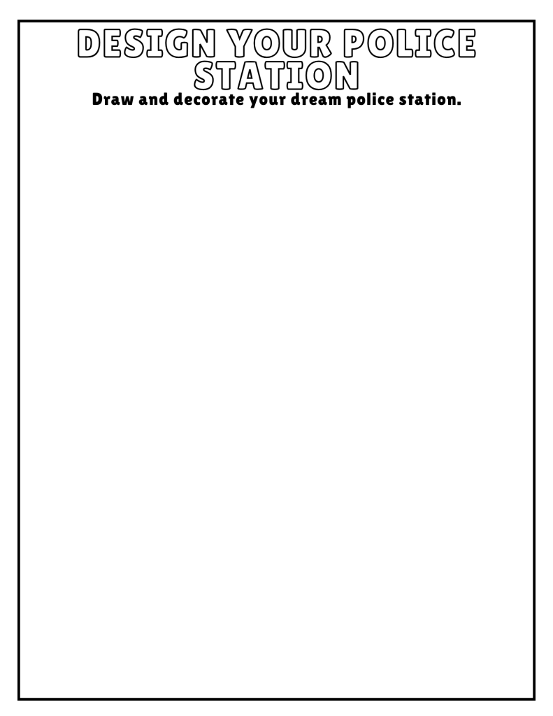Design Your Own Police Station