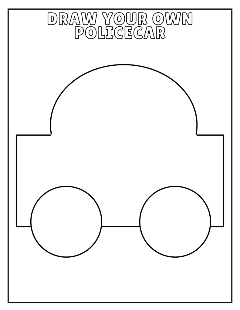 Design Your Own Police Car