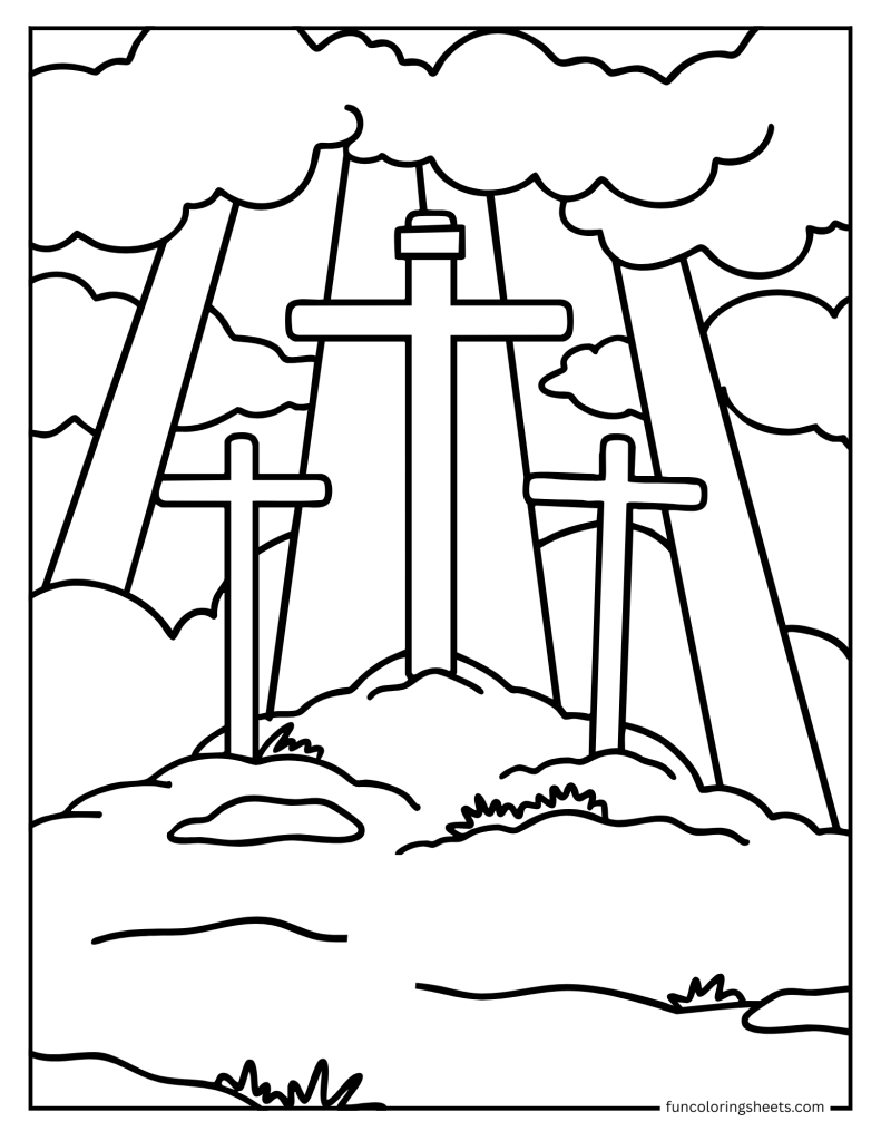 Three Crosses at Calvary