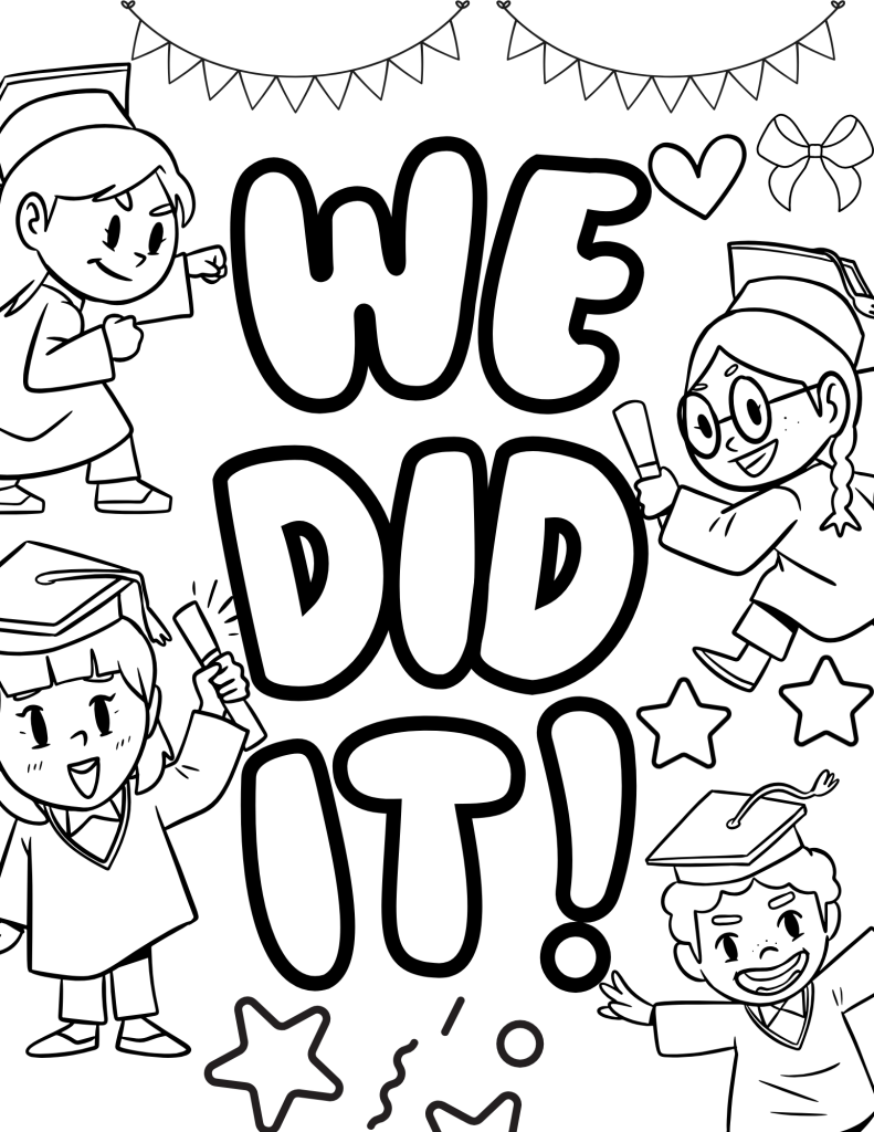 we did it