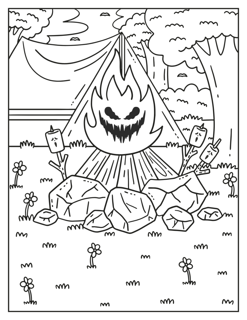 summerween campfire