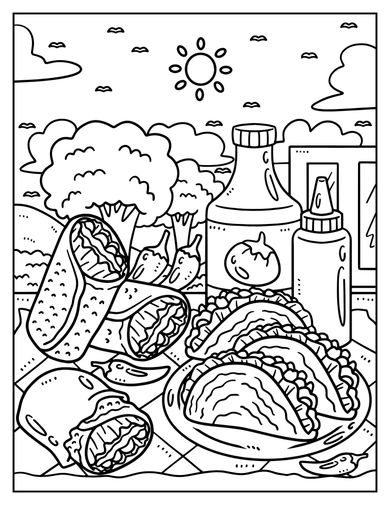 tacos and burrito