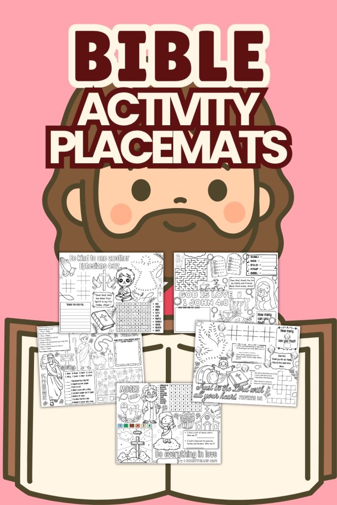 Bible Activity Placemats