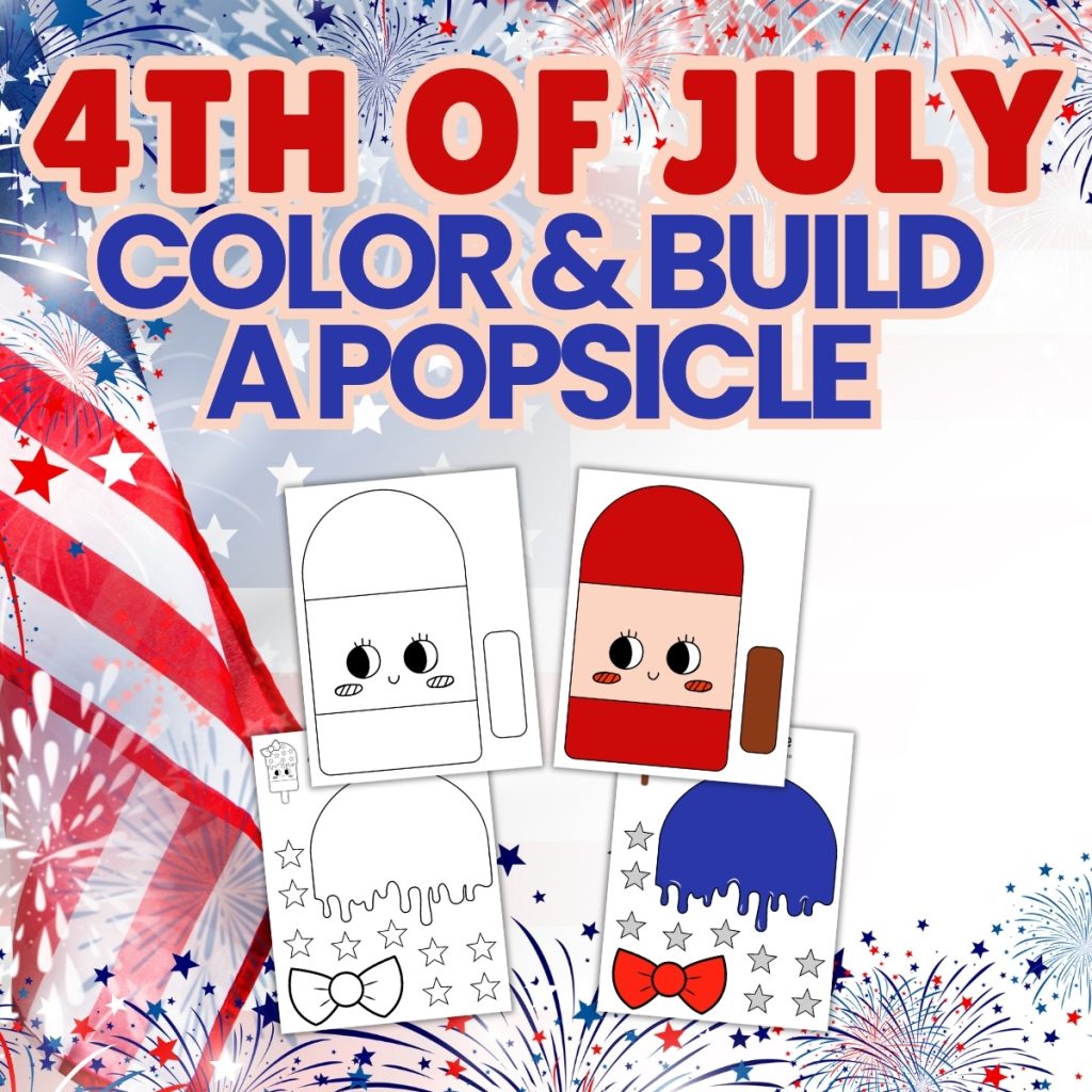 4th July Color Build Popsicle