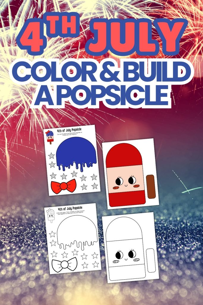 4th July Color Build Popsicle