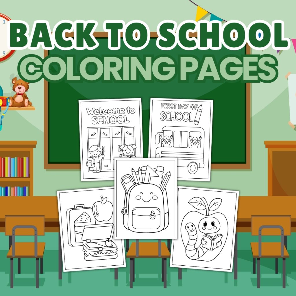 Back to School Coloring Pages