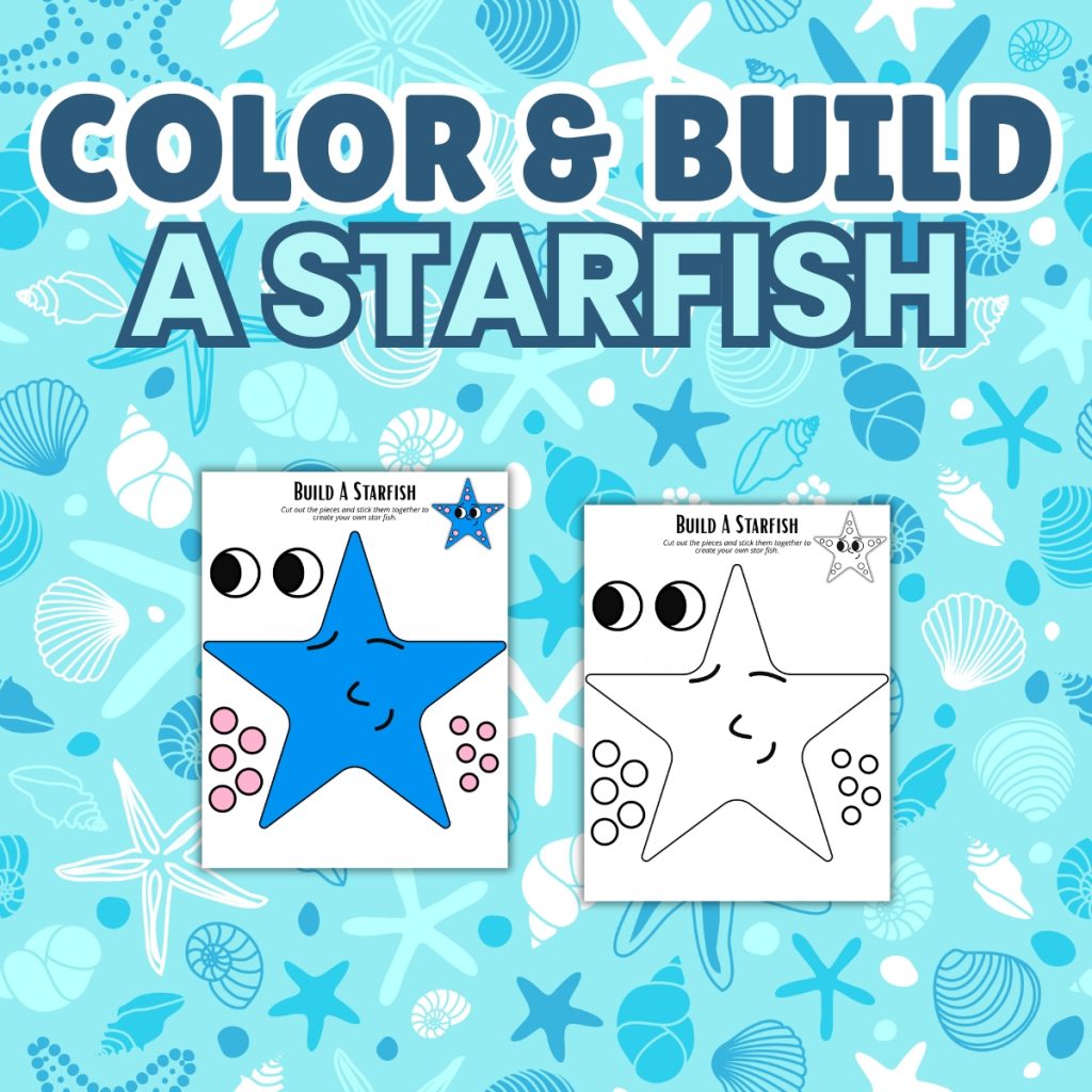 Color and Build a Starfish