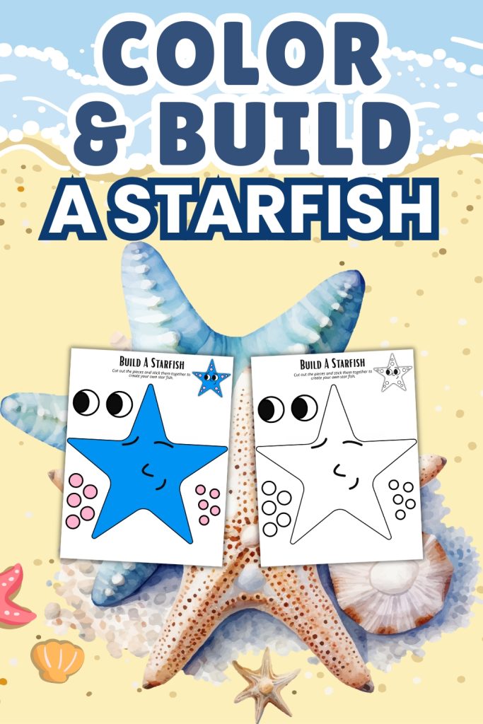 Color and Build a Starfish