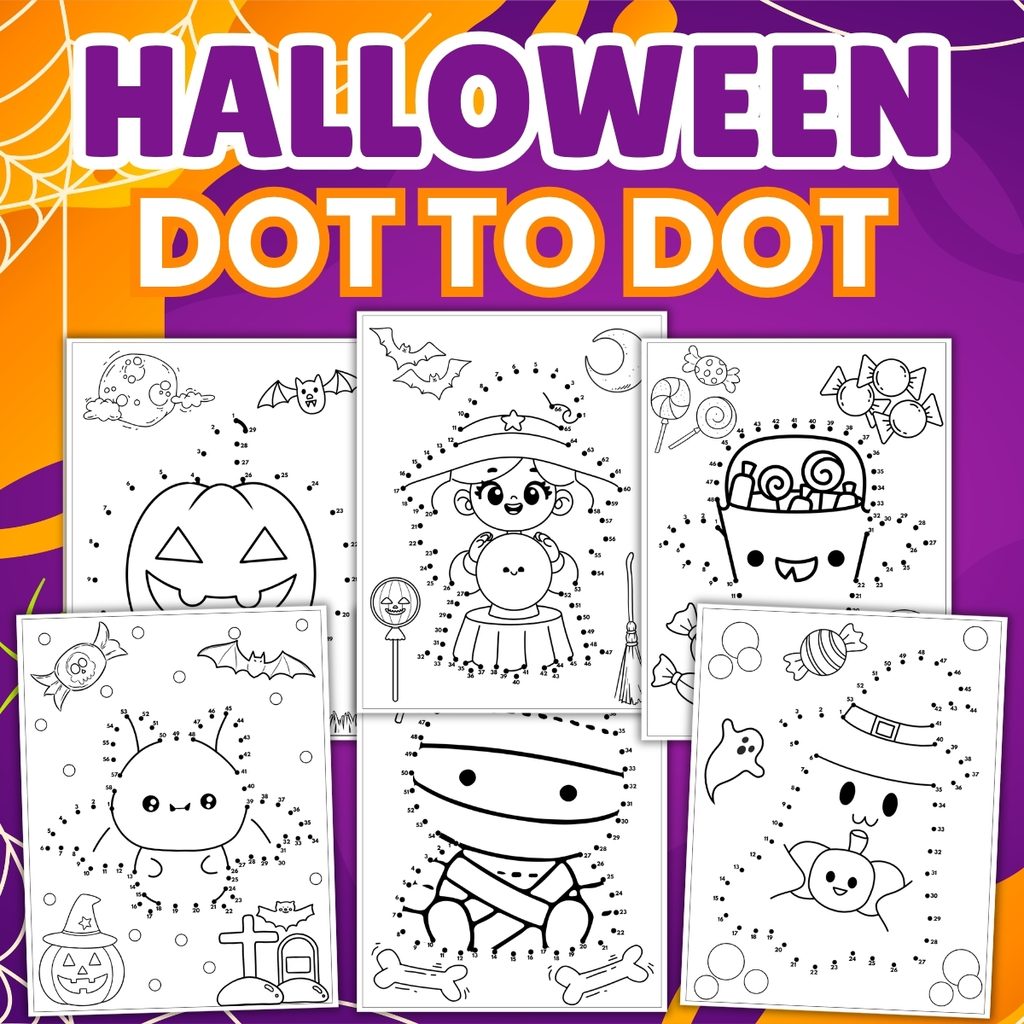 Halloween Dot to Dot