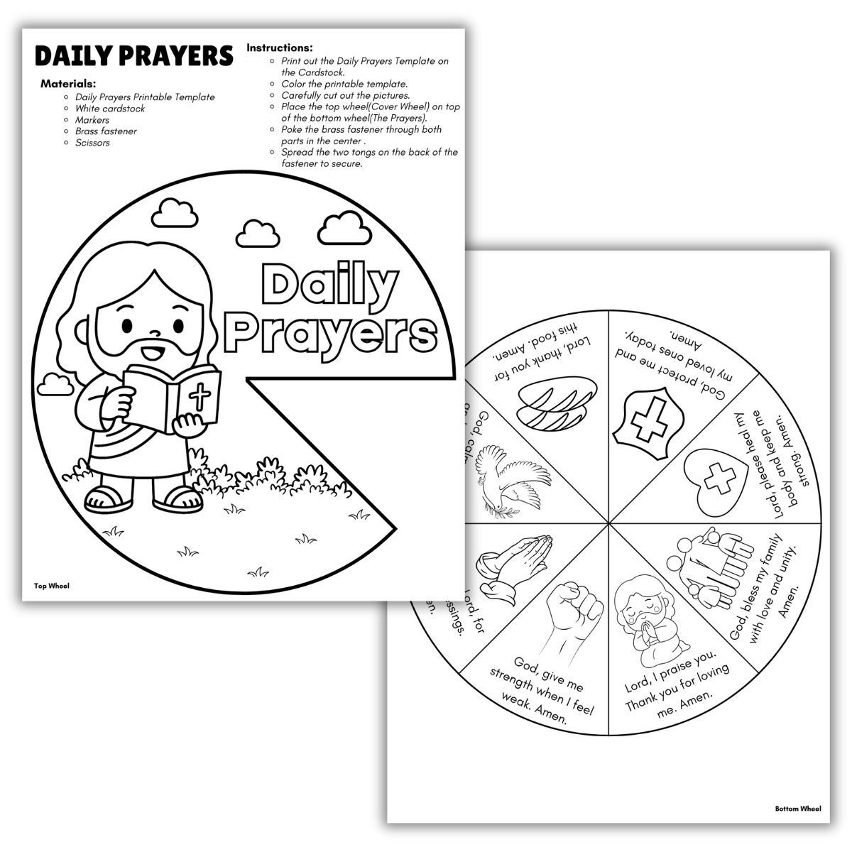 color daily prayers bible